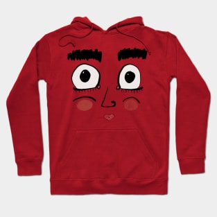 An Unsettling Face. Hoodie
